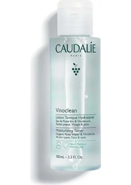 Caudalıe Vinoclean Moisturizing Toner  Nemlendirici Tonik 100 ml