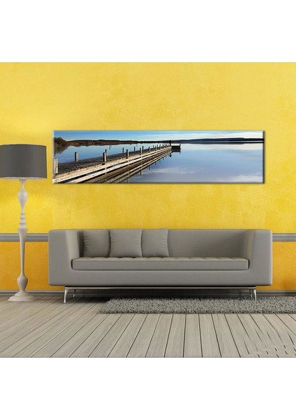 Uzun Iskele Kanvas Tablo 210 x 70 cm fırsatları