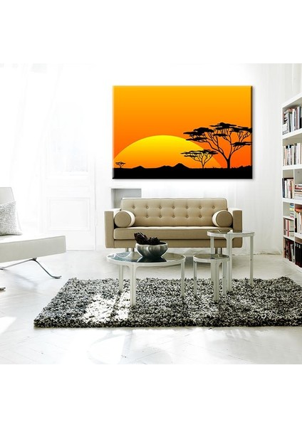 Vektörel Tablo Kanvas Tablo 75 x 50 cm