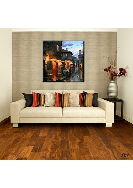 Yağmur Sonrası Kanvas Tablo 30 x 30 cm fiyatları