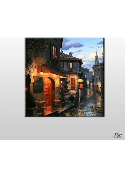 Yağmur Sonrası Kanvas Tablo 160 x 160 cm