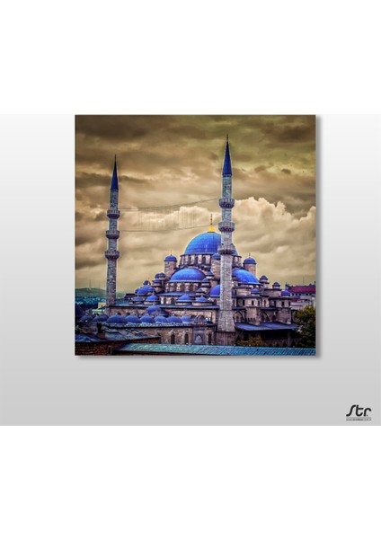 Fatih Camii Kanvas Tablo 60 x 60 cm