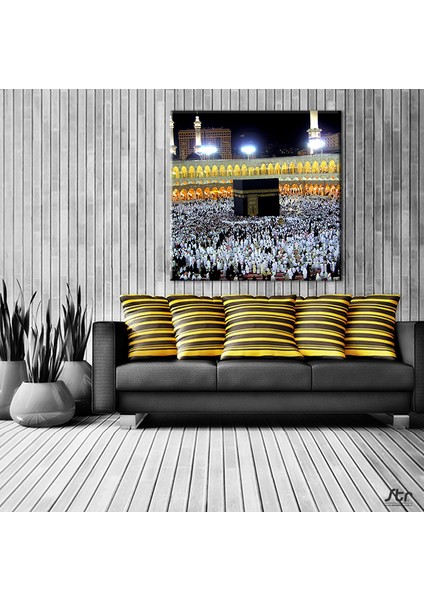 Hac Görsel Kanvas Tablo 120 x 120 cm