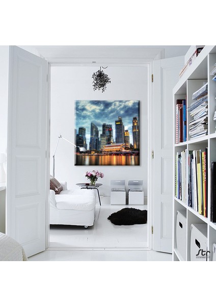 New York Manzara Kanvas Tablo 30 x 30 cm fiyatları