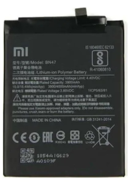 Redmi 6 Pro / A2 Lite BN47 Batarya Pil