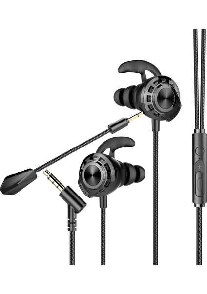 RM-K36 Proud 3,5mm Kulak Içi Mikrofonlu Kulaklık Siyah