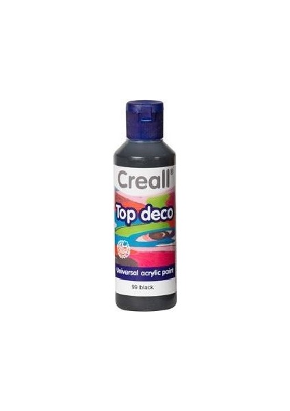 99 Top Decodekor Boyası Siyah 80 ml