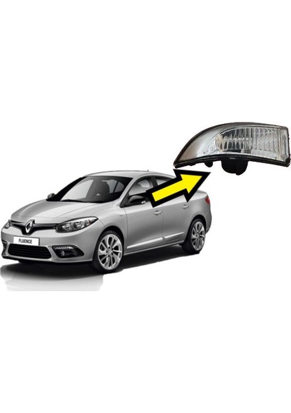 Renault Mais Renaultv Mais Megane 3 - Fluence - Latitude Ayna Sinyali Sağ fiyatları