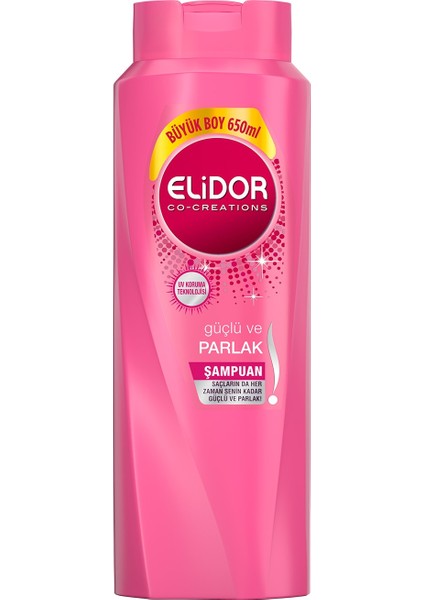 Güçlü ve Parlak Saç Bakım Şampuanı 650 ml