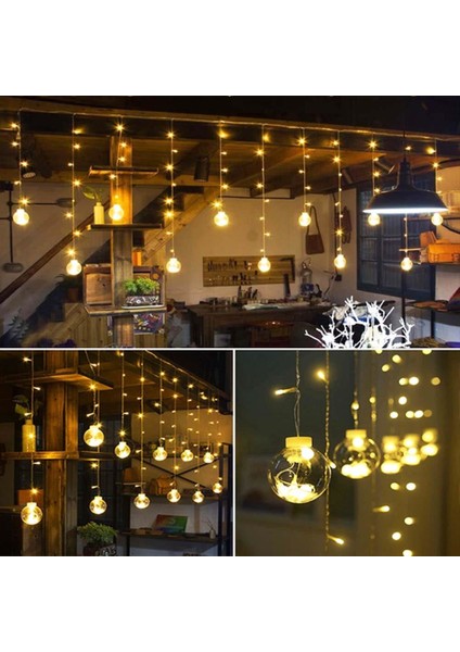 Ampul Top Perde LED Işık Dekoratif Dilek Topu Fişli Animasyonlu Eklenebilir fiyatları