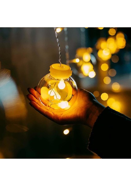 Ampul Top Perde LED Işık Dekoratif Dilek Topu Fişli Animasyonlu Eklenebilir indirimleri