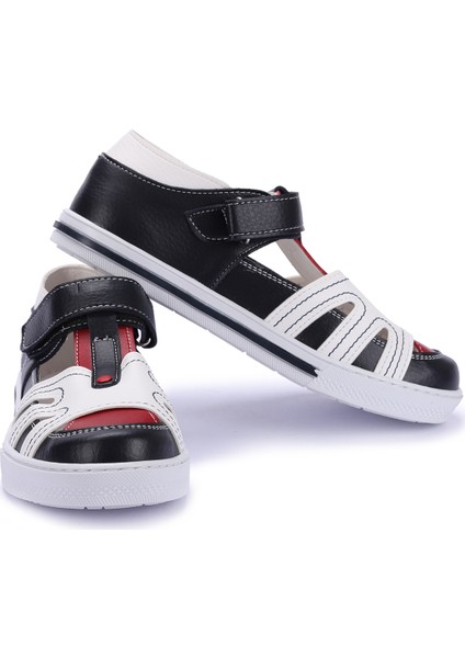 Kiko Şb 26382805-06 Orto Pedik Erkek Çocuk Sandalet Ayakkabı Lacivert Kırmız fiyatları