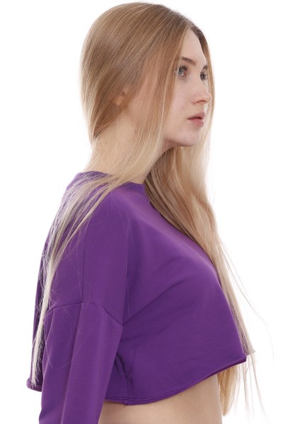 Dısentıs Modest Crop Sweatshirt