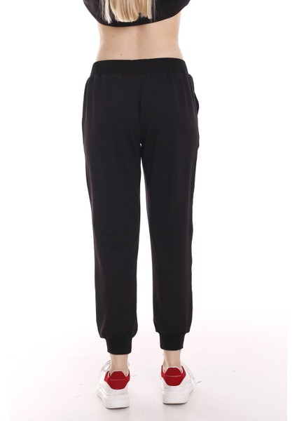 Beli Lastikli ve Bağcık Detaylı Önden Cepli Eşofman Altı modelleri