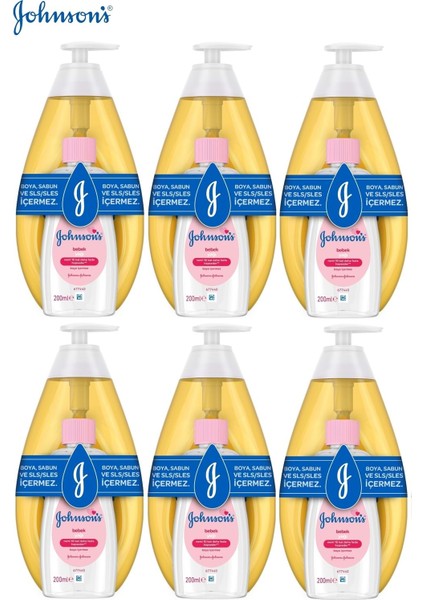 Baby Bebek Şampuanı Klasik 750ML+BEBEK Yağı 200ML (6 Lı Set)