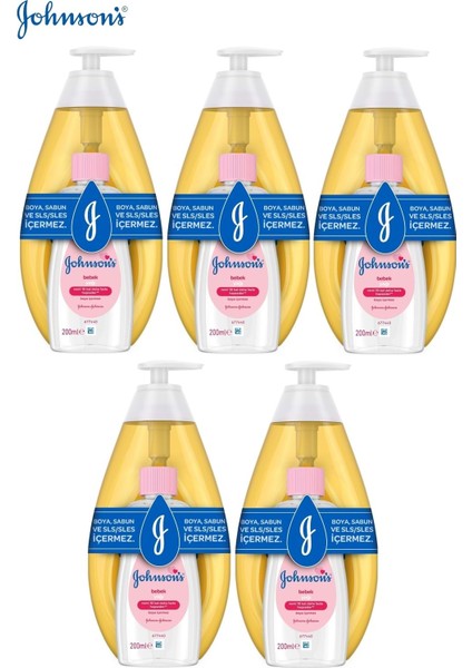 Baby Bebek Şampuanı Klasik 750ML+BEBEK Yağı 200ML (5 Li Set)