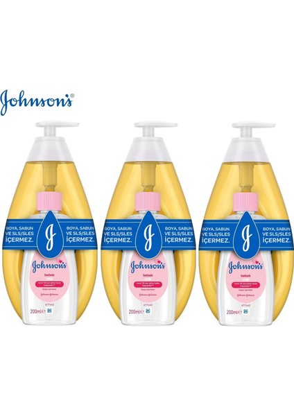 Baby Bebek Şampuanı Klasik 750ML+BEBEK Yağı 200ML (3 Lü Set)