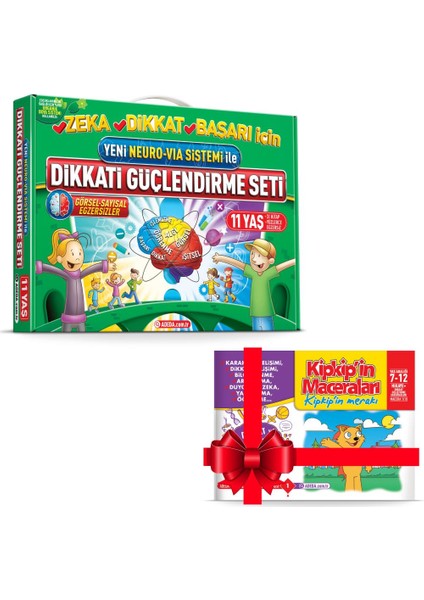 Adeda Dikkati Güçlendirme Seti DGS 11 Yaş - Hikaye Kitabı