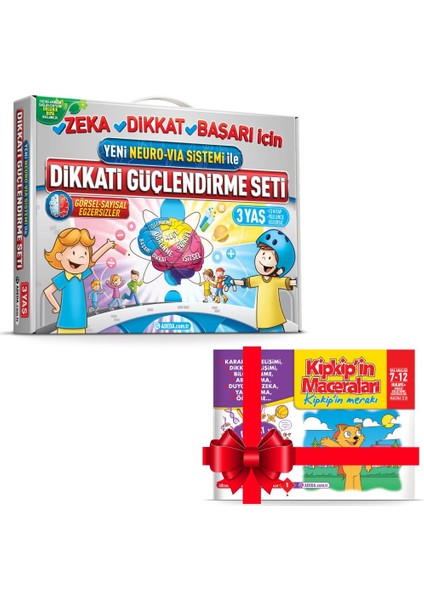 Adeda Dikkati Güçlendirme Seti DGS 3 Yaş - Hikaye Kitabı