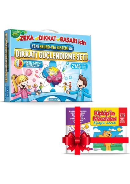 Adeda Dikkati Güçlendirme Seti DGS 2 Yaş - Hikaye Kitabı