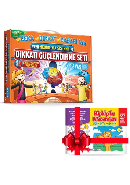 Adeda Dikkati Güçlendirme Seti DGS 6 Yaş - Hikaye Kitabı
