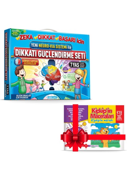 Adeda Dikkati Güçlendirme Seti DGS 7 Yaş - Hikaye Kitabı