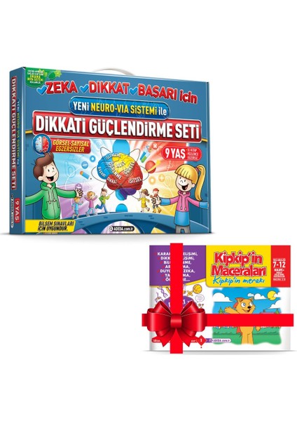 Adeda Dikkati Güçlendirme Seti DGS 9 Yaş - Hikaye Kitabı