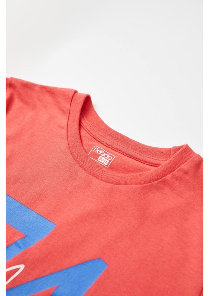 Erkek Çocuk Yazı Baskılı Kısa Kollu Tişört modelleri