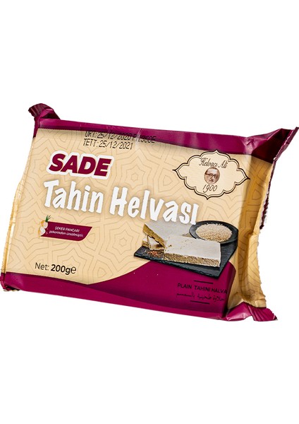 Sade Tahin Helvası 200 gr