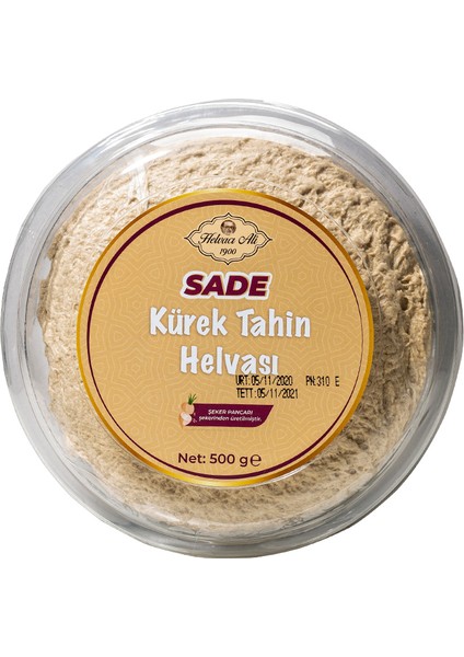 Sade Kürek Tahin Helvası 500 gr