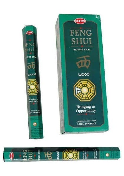 Feng Shui Wood Hem Tütsü