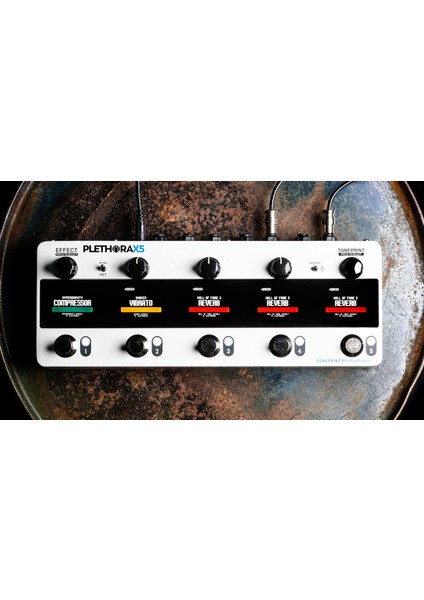 Tc Electronic Plethora X5 Toneprint Multi-Fx Pedalboard