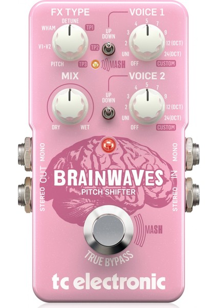 Brainwaves Pitch Shifter Pedal