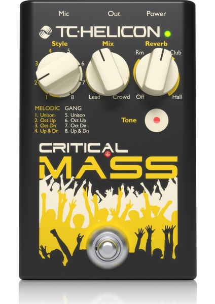 Critical Mass Vokal Efekt Pedalı
