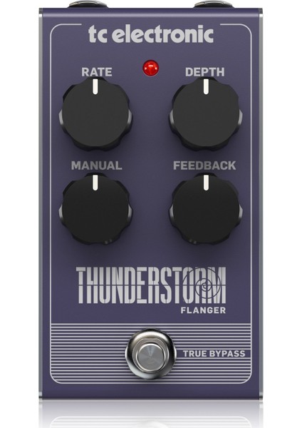 Tc Electronic Thunderstorm Flanger Analog Flanger Pedalı