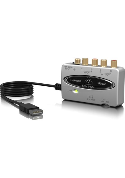 U-Phono UF0202 Pikap Amfisi ve USB Ses Kartı