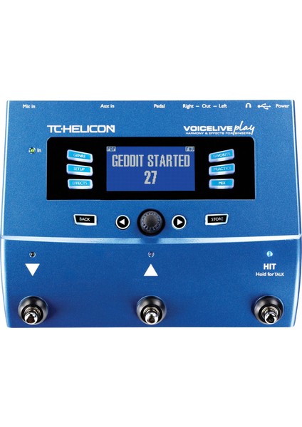 Tc Helıcon Voicelive Play Vokal Efekt Prosesör Pedalı