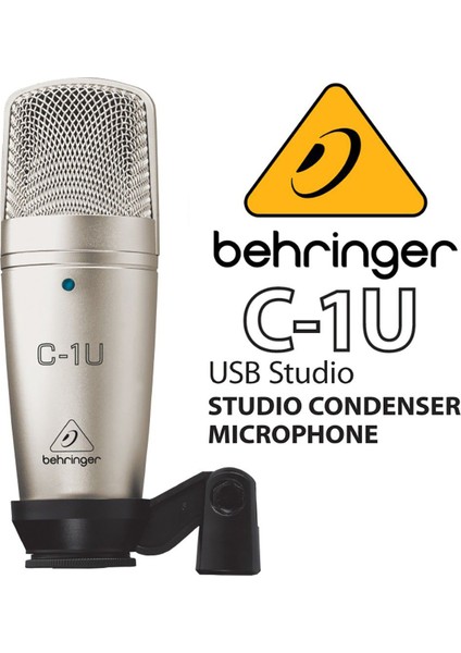 C-1u C1U C1-U USB Stüdyo Kondenser Mikrofon