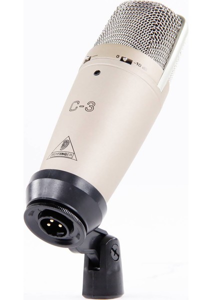 C-3 Çift Diyafram Condenser Stüdyo Kayıt Mikrofonu fırsatları