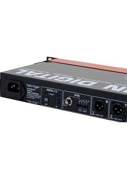 Ultragain Dijital ADA8200 8-Kanal Midas Mic Preamp ve Ad/da Converter fiyatları