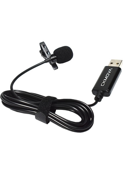 Lum 2 Usb-A Girişli Klipsli Yaka Mikrofonu 2m Kablo Uzunluğu