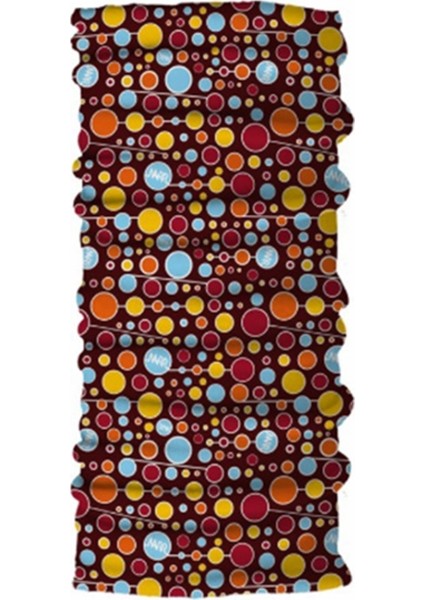 Dots Coloured Çok Fonksiyonlu Bandana-Boyunluk