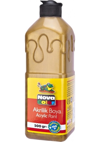 NC-670 Akrilik Boya 500 gr Altın