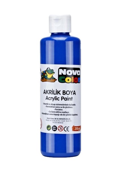 NC-432 Akrilik Boya 250 gr Mavi