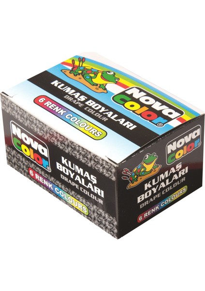 NC-188 Kumaş Boya Şişe 30 ml 6 Renk