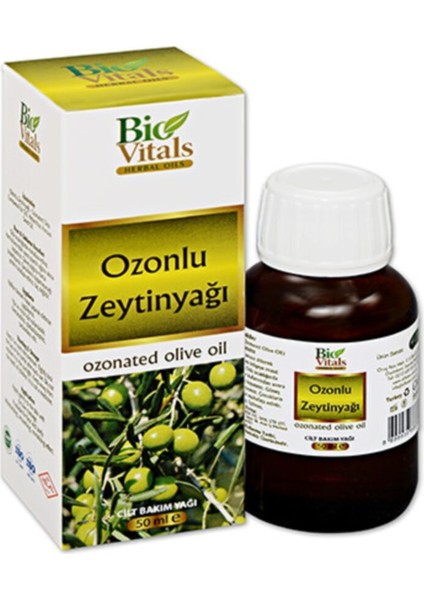 Bio Vitalis Ozonlu Zeytinyağı 50ML