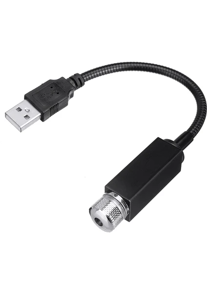 USB Araç Içi Dekoratif LED Işık Kırmızı