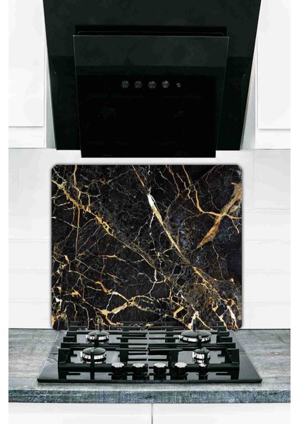 Model 15 Cam Ocak Koruyucu ve Cam Kesme Tahtası 50 cm x 56 cm Tek Parça