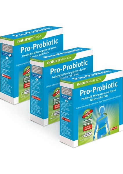 Pro-Probiotic 30 Kapsül | 3 Adet