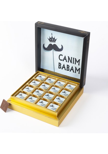 İsme Özel Sargılı Madlen Hediyelik Çikolata 32 Madlen Çikolata